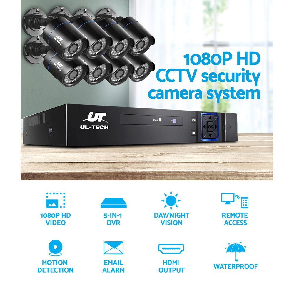 UL Tech 1080P 8 Channel HDMI CCTV Security Camera-3