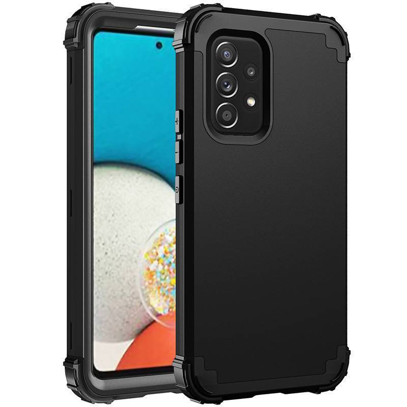 Silicone PC Three-in-one All-inclusive Drop-resistant Phone Case