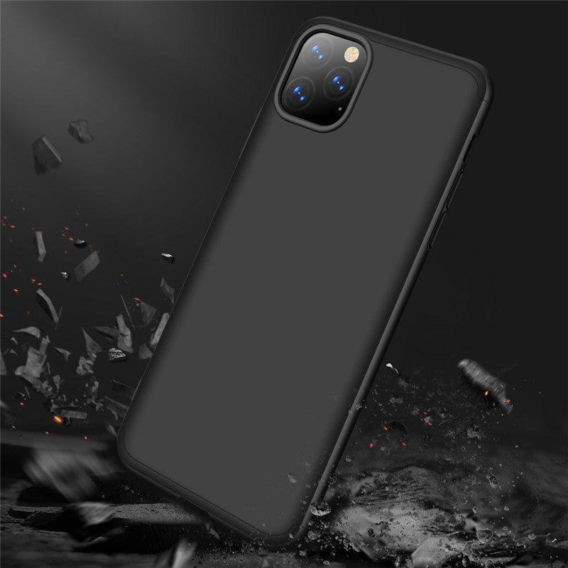 Three-section mobile phone case