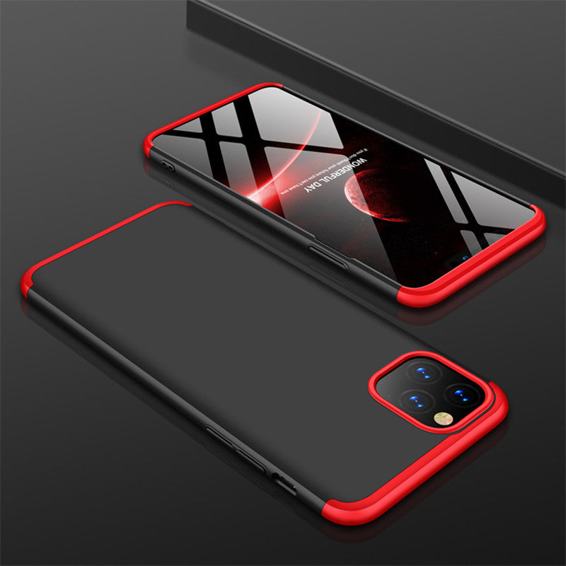 Three-section mobile phone case