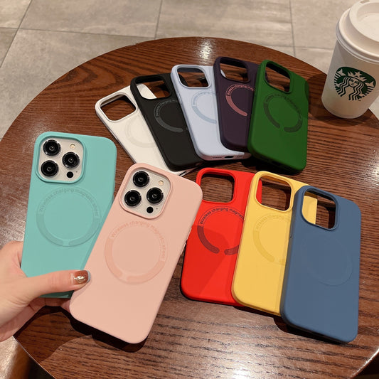 Liquid Silicone Applicable Case Magnetic Protective Cover