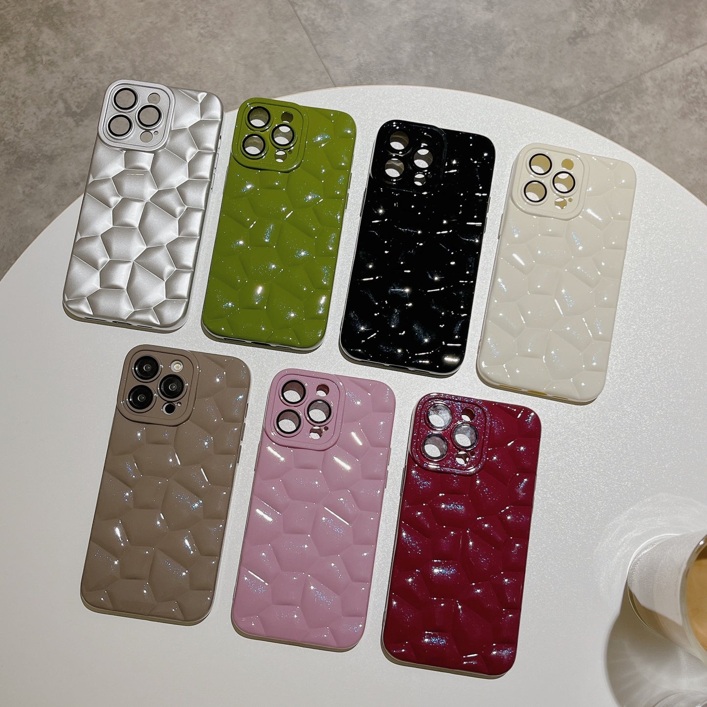 Pebble Comes With Lens Protector Protection Mobile Phone Shell