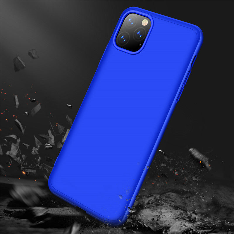 Three-section mobile phone case