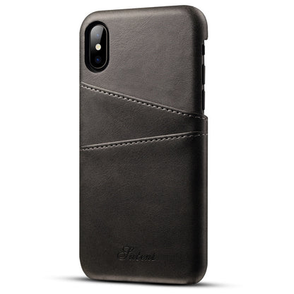 Wallet Phone Case, Slim PU Leather Back Case Cover With Credit Card Holder