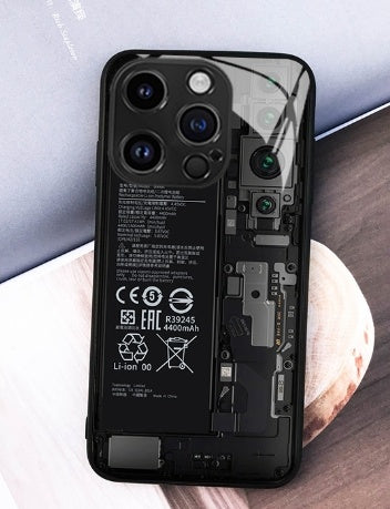 Circuit Board Phone Case Funny Creative Cool Glass Shell