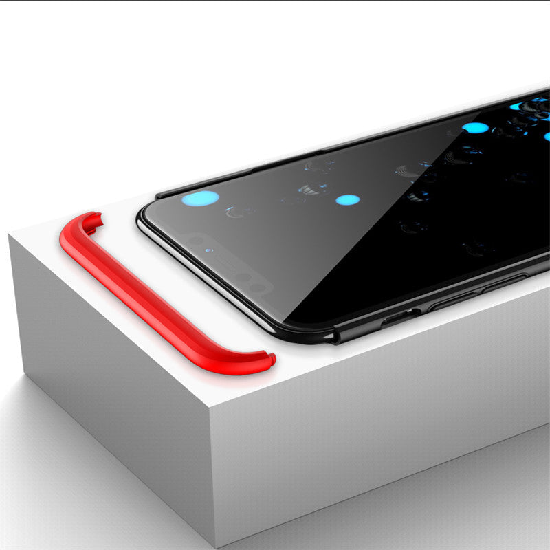 Three-section mobile phone case