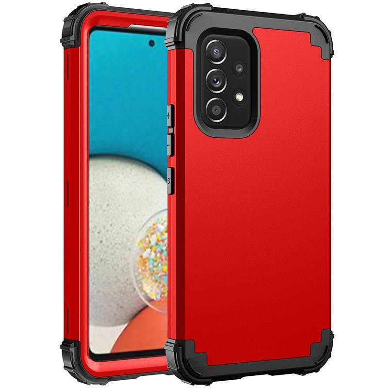 Silicone PC Three-in-one All-inclusive Drop-resistant Phone Case