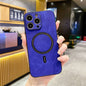Iphone15pro Magnetic Lambskin All-inclusive Protective Cover