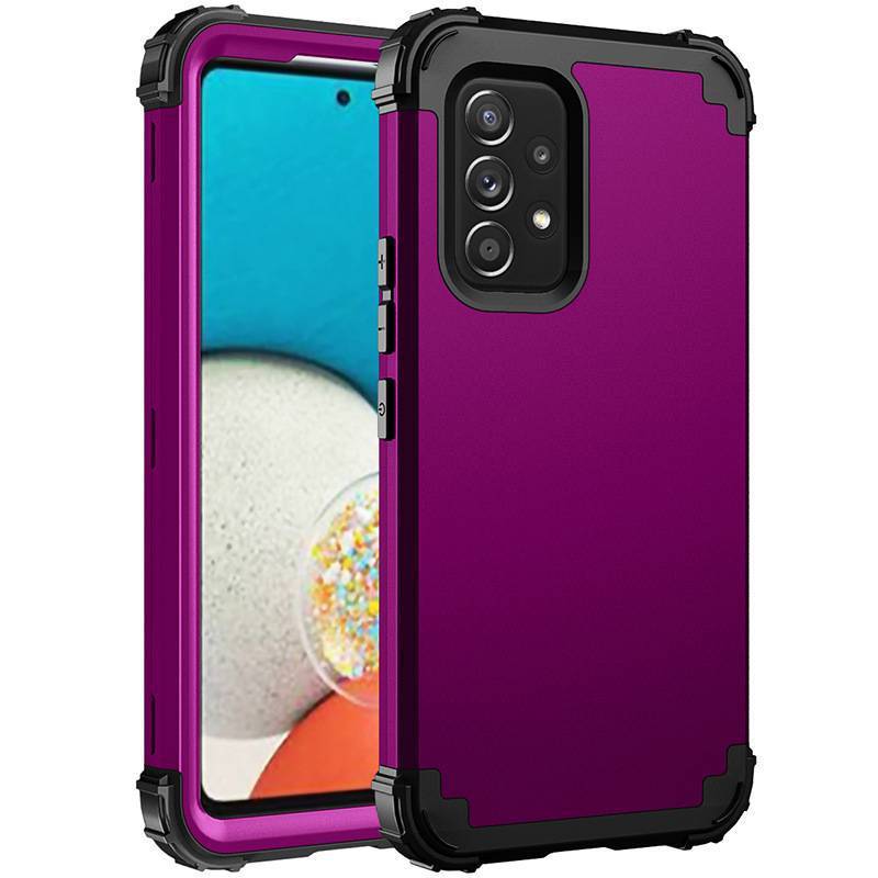 Silicone PC Three-in-one All-inclusive Drop-resistant Phone Case