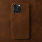 Applicable Crazy Horse Pattern Leather Phone Case