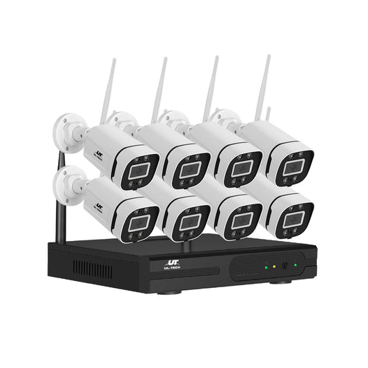 UL-tech 3MP Wireless CCTV Security Camera System Home IP Cameras WiFi 8CH NVR-0