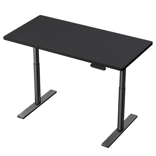 Artiss Electric Standing Desk Height Adjustable Sit Stand Desks Table Black-0