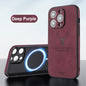 Phone Case Deer Head Built-in Magnetic Drop-resistant Protective Cover