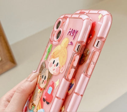Cute Oil Painting Dog Phone Case