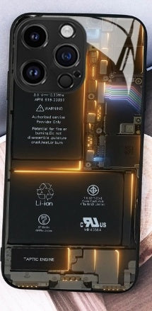 Circuit Board Phone Case Funny Creative Cool Glass Shell