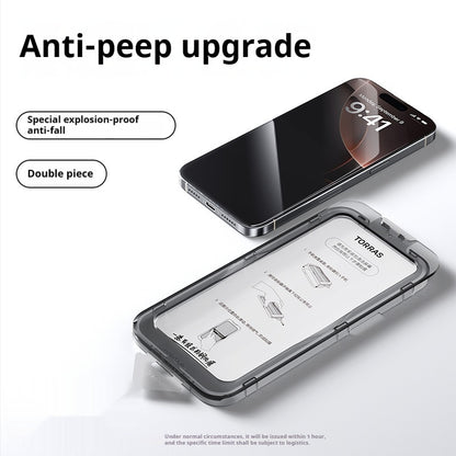 Tempered Film Dust-free Warehouse Full Cover Anti-fall Ip Screen Anti-fingerprint