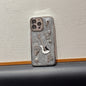 Cement Gray Metal Guitar Electroplating Protective Cover Phone Case