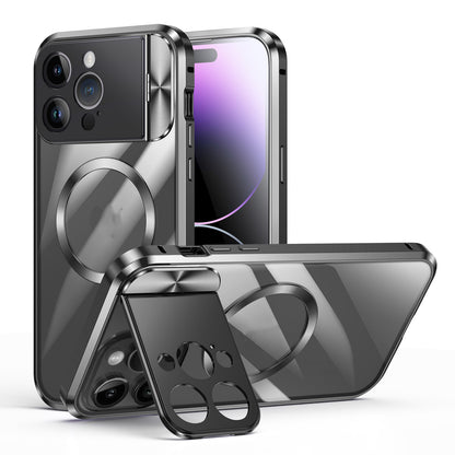 Metal Frame Phone Case Backboard Single-sided Large Window Bracket Suitable