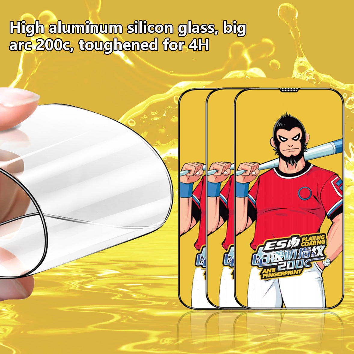 HD Dustproof Electroplating Mobile Phone Film